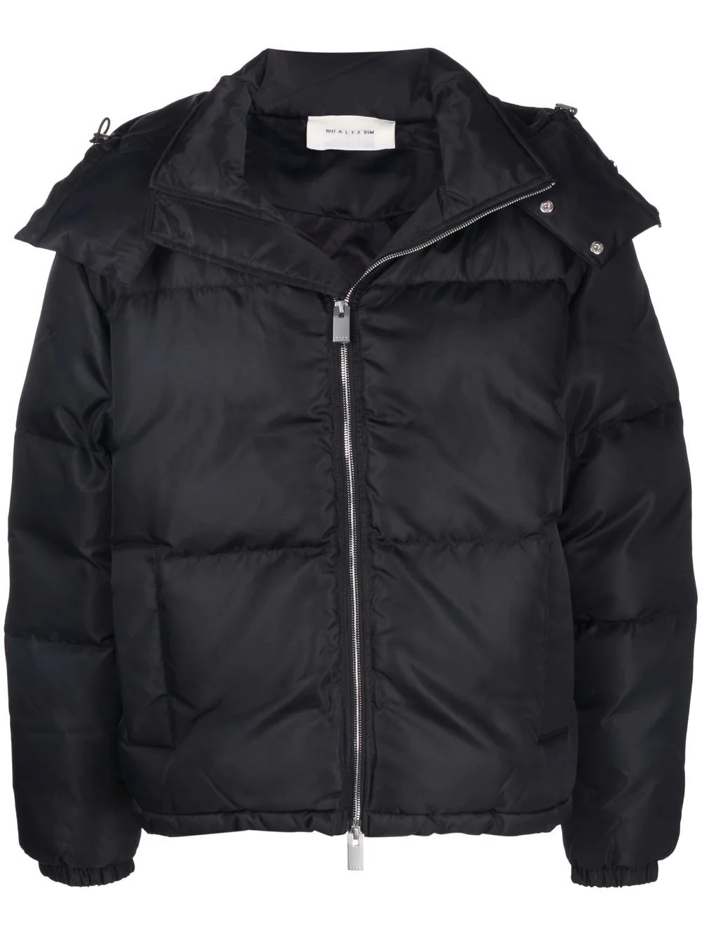 hooded puffer jacket - 1