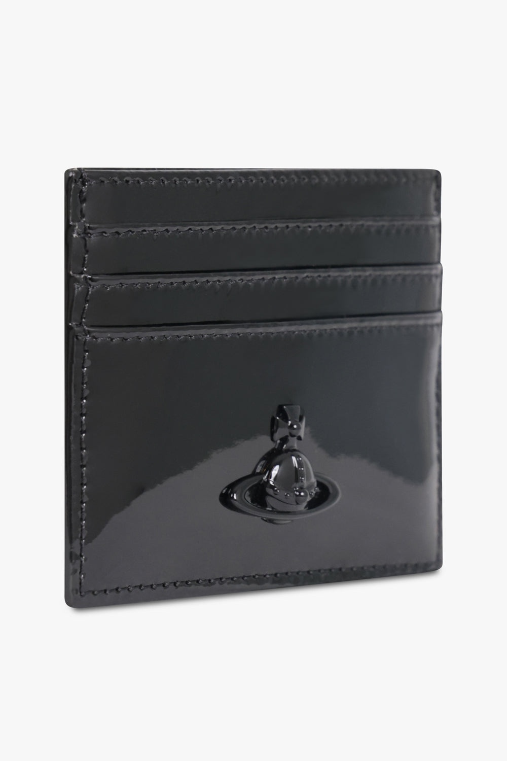 PATENT EMBOSSED ORB CARDHOLDER | BLACK - 3