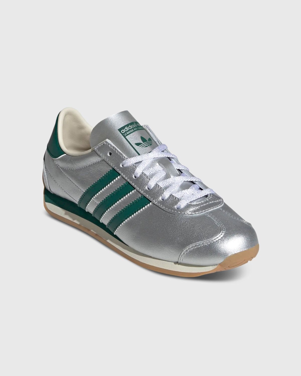 adidas Adidas – Country OG Silver Metallic/Collegiate Green