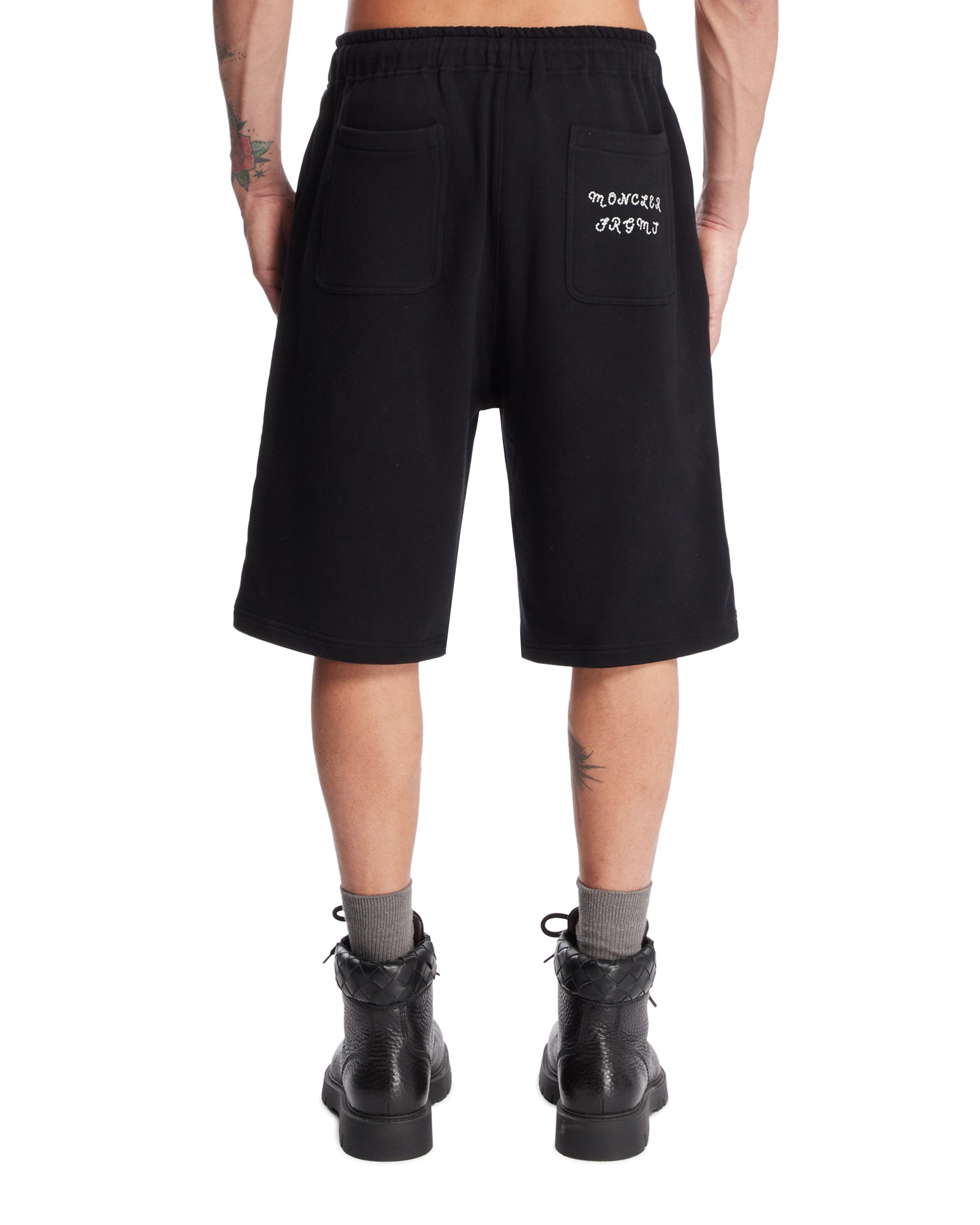 Moncler Genius x FRGMT Black Cotton Shorts - 3