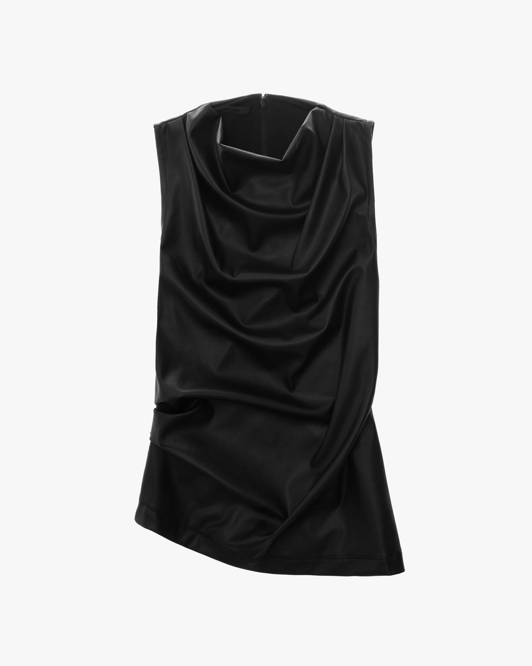 ASYMMETRICAL MOCK NECK TANK - 1