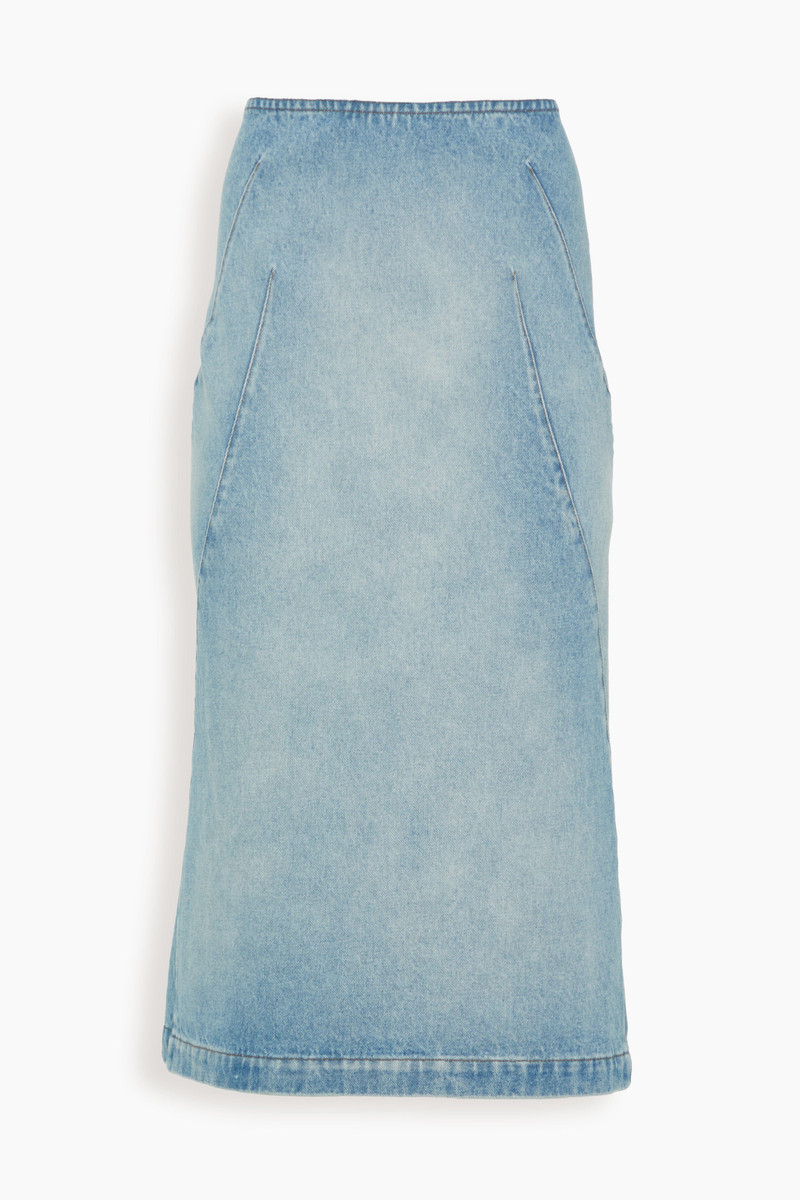 Sibyl Denim Skirt in Light Blue - 1