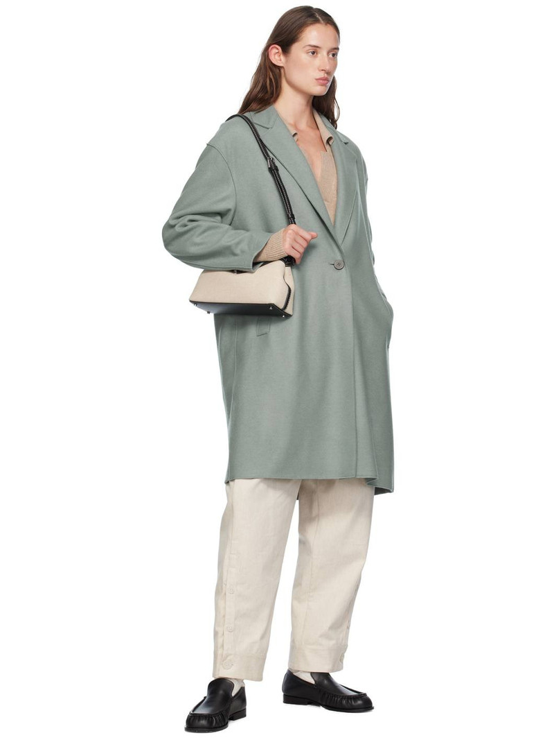 Harris Wharf London Blue Oversized Coat outlook