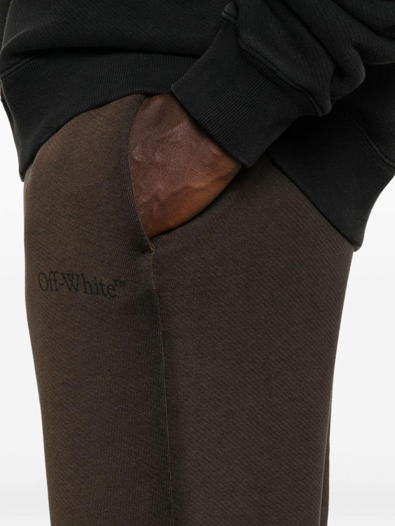 ombré-effect drawstring-waist pants 5