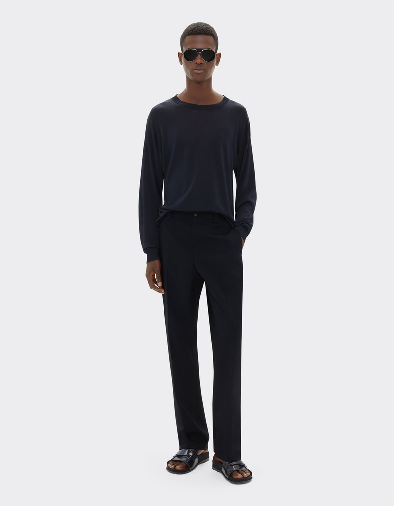 Ferrari Chinos in recycled cotton-blend twill outlook