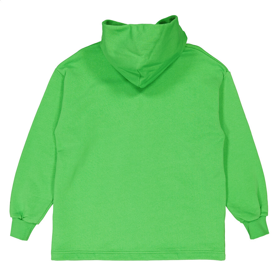 Acne Studios Digital Print Hooded Sweatshirt In Green - 7