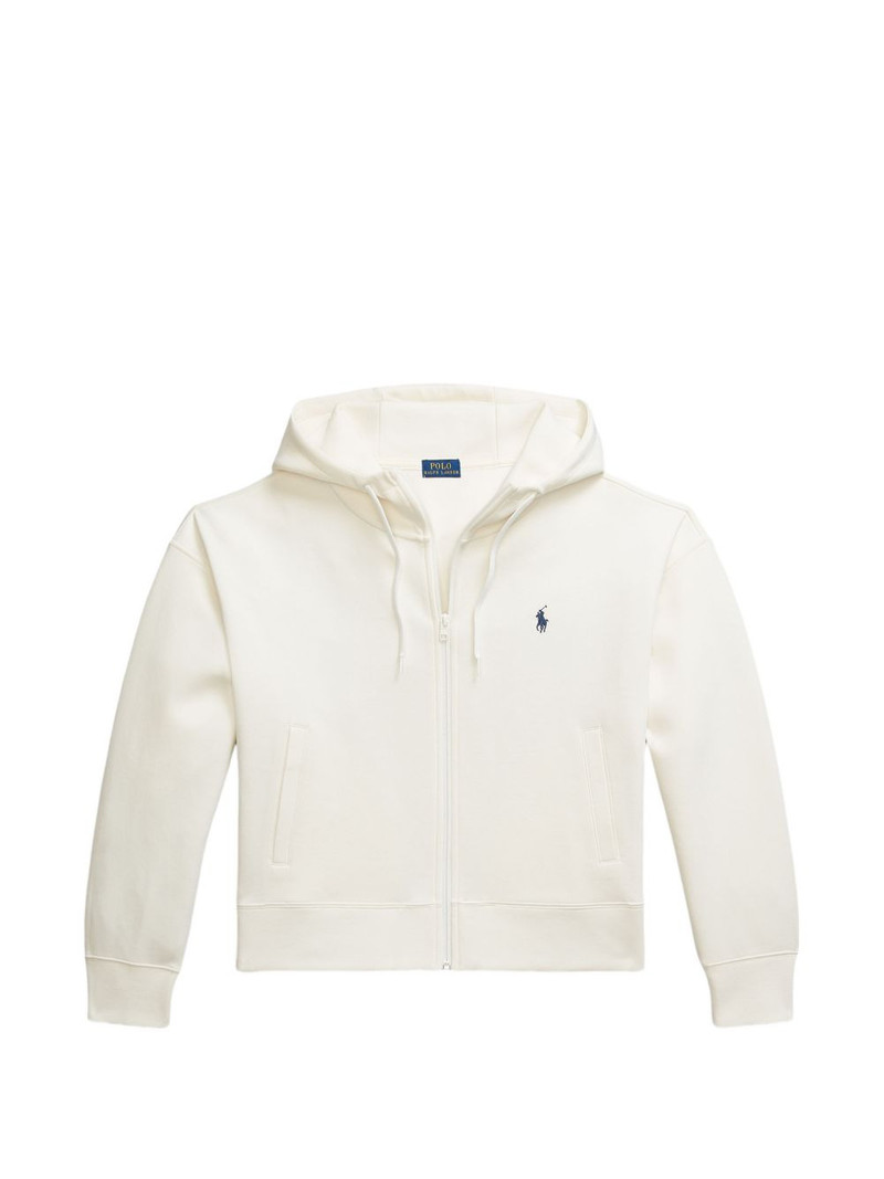zip-fastening hoodie 1