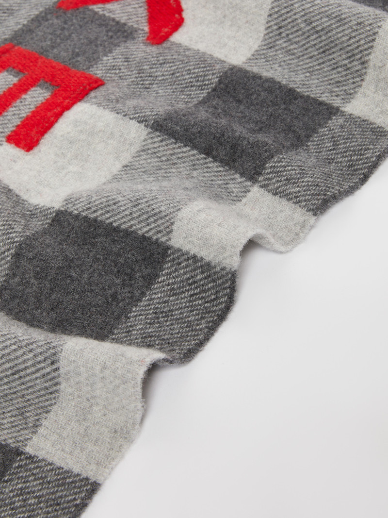 FASHION Wool-blend logo scarf 3