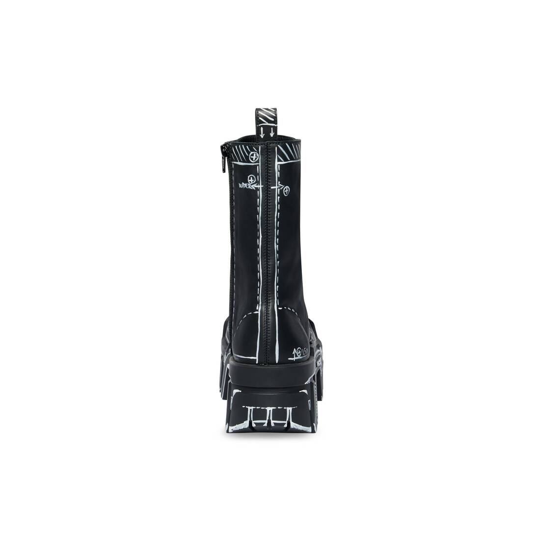 Men's Bulldozer Lace-up Boot  in Black - 5