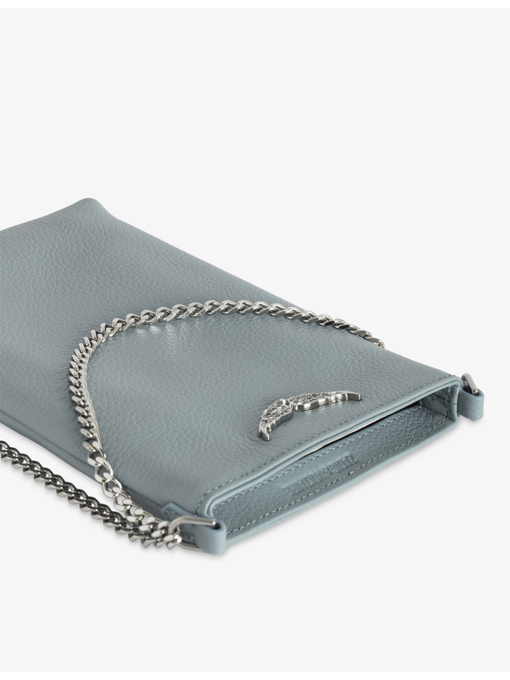 Rock Brand-Plaque Leather Phone Pouch - 4
