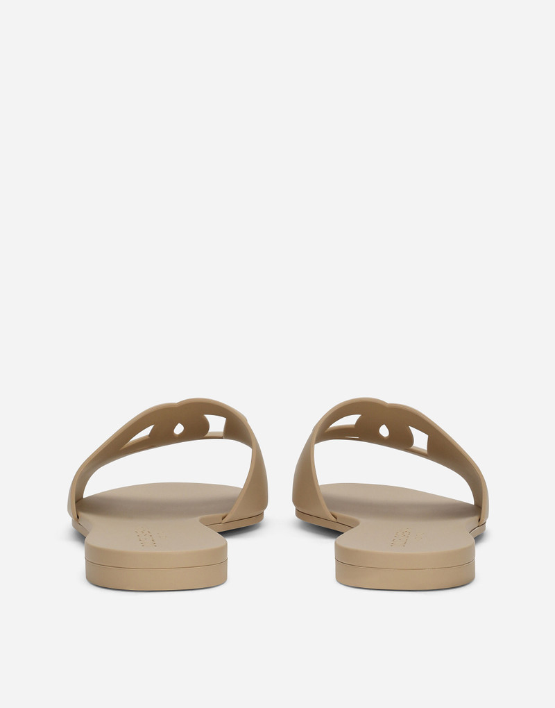 Dolce & Gabbana Rubber beachwear sliders outlook