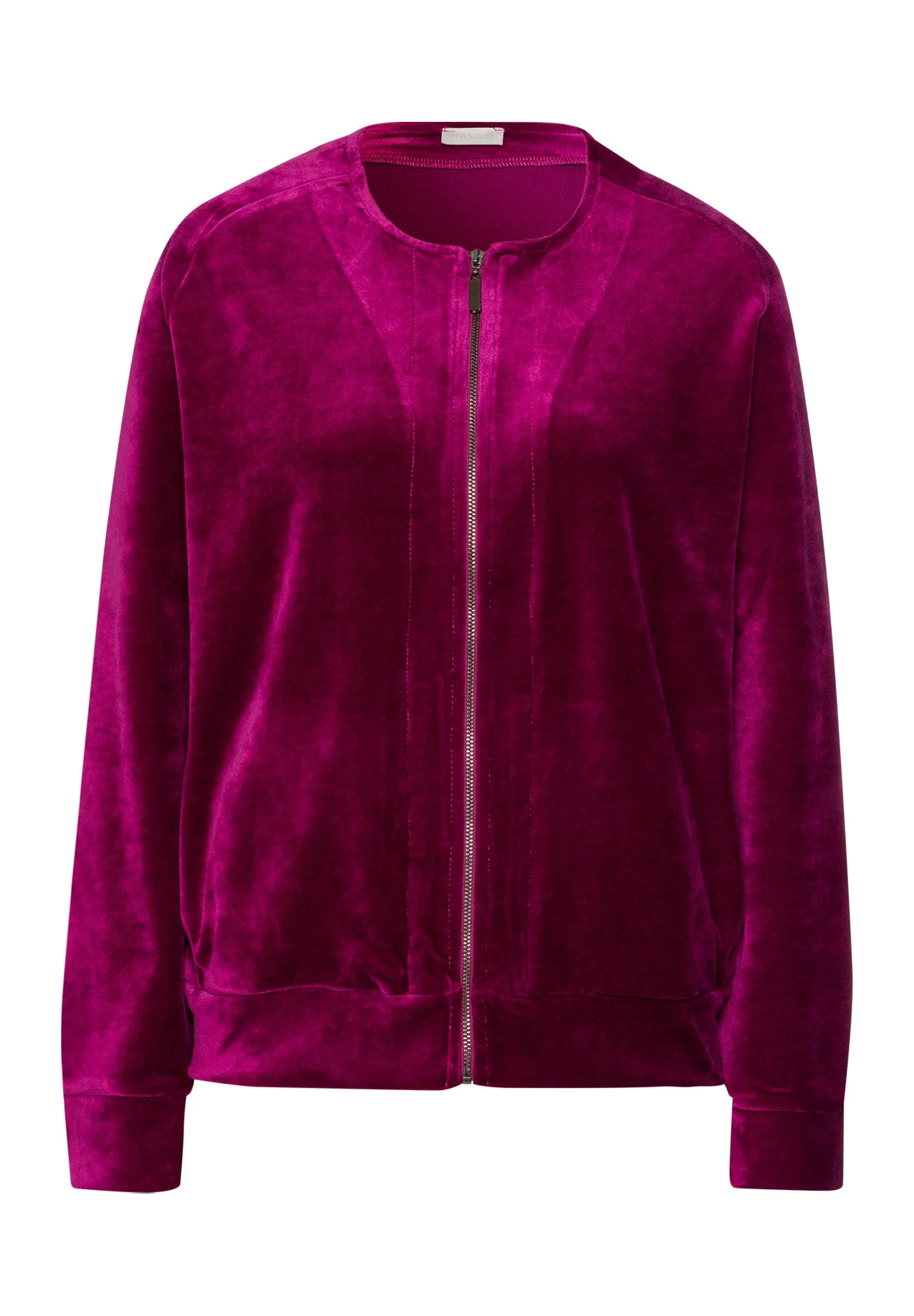 Favourites Zip-Up Velvet Jacket - 1