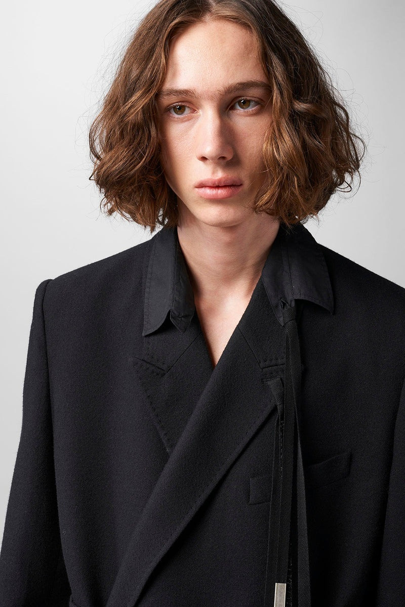 Gerard Comfort Wrap Tailored Jacket Brushed Wool 5