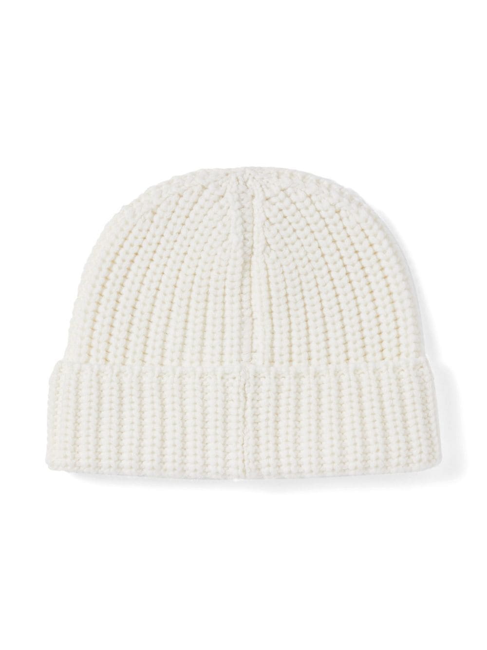 logo-embroidered ribbed-knit beanie - 2