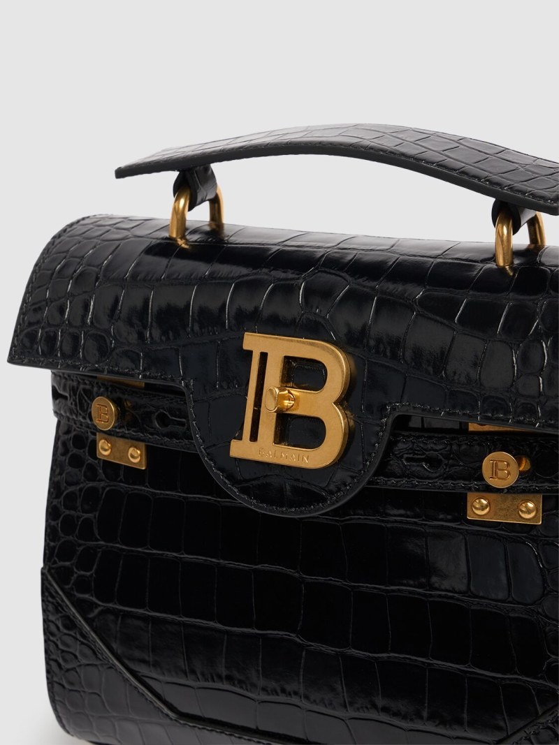 B-buzz 23 embossed leather bag - 5