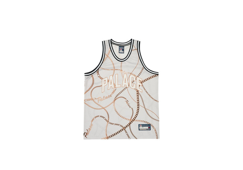 CHAIN BASKETBALL VEST CLOUDY - 1