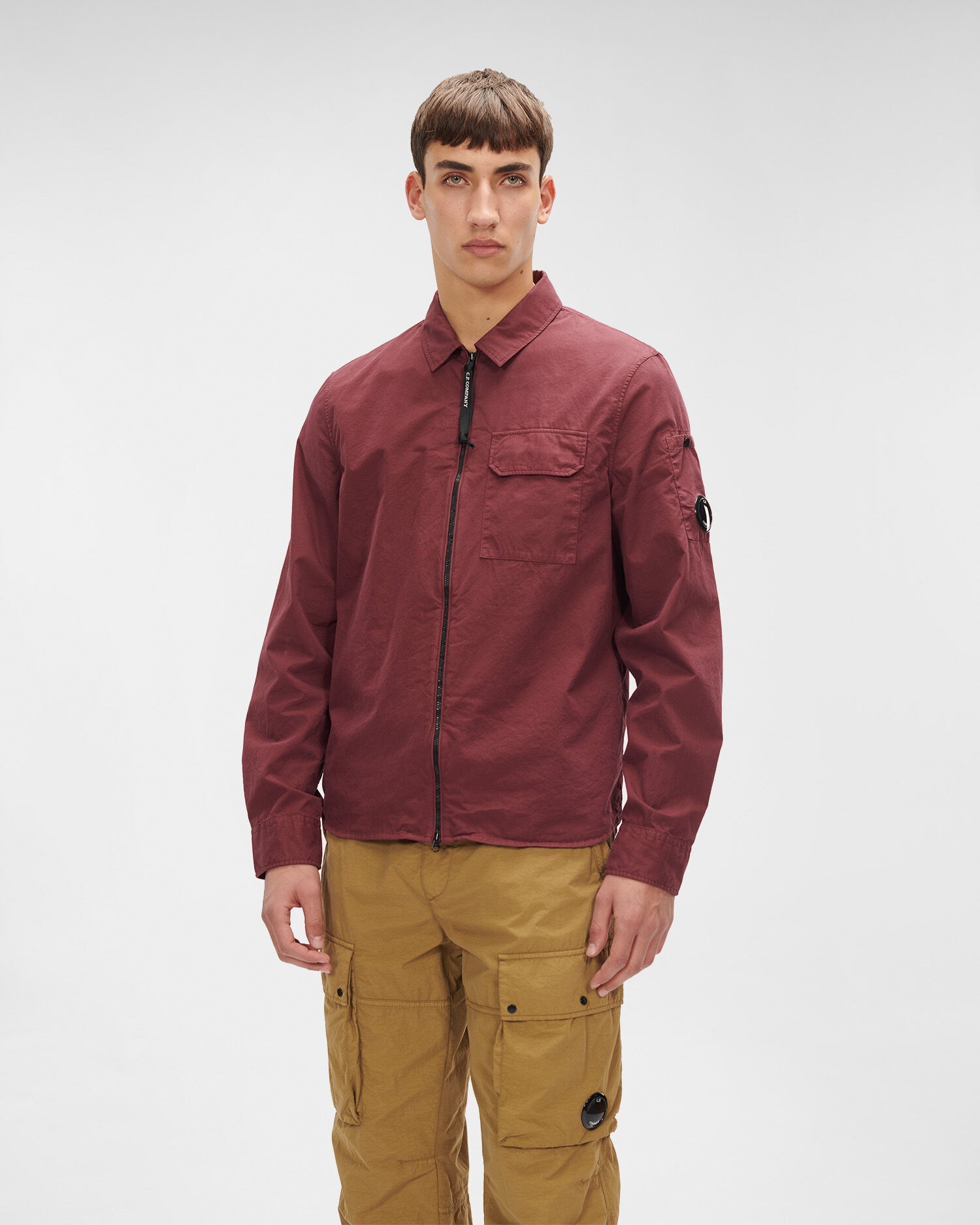 Gabardine Zipped Shirt - 2