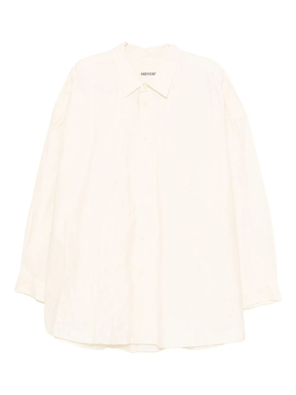 crease-effect shirt - 1