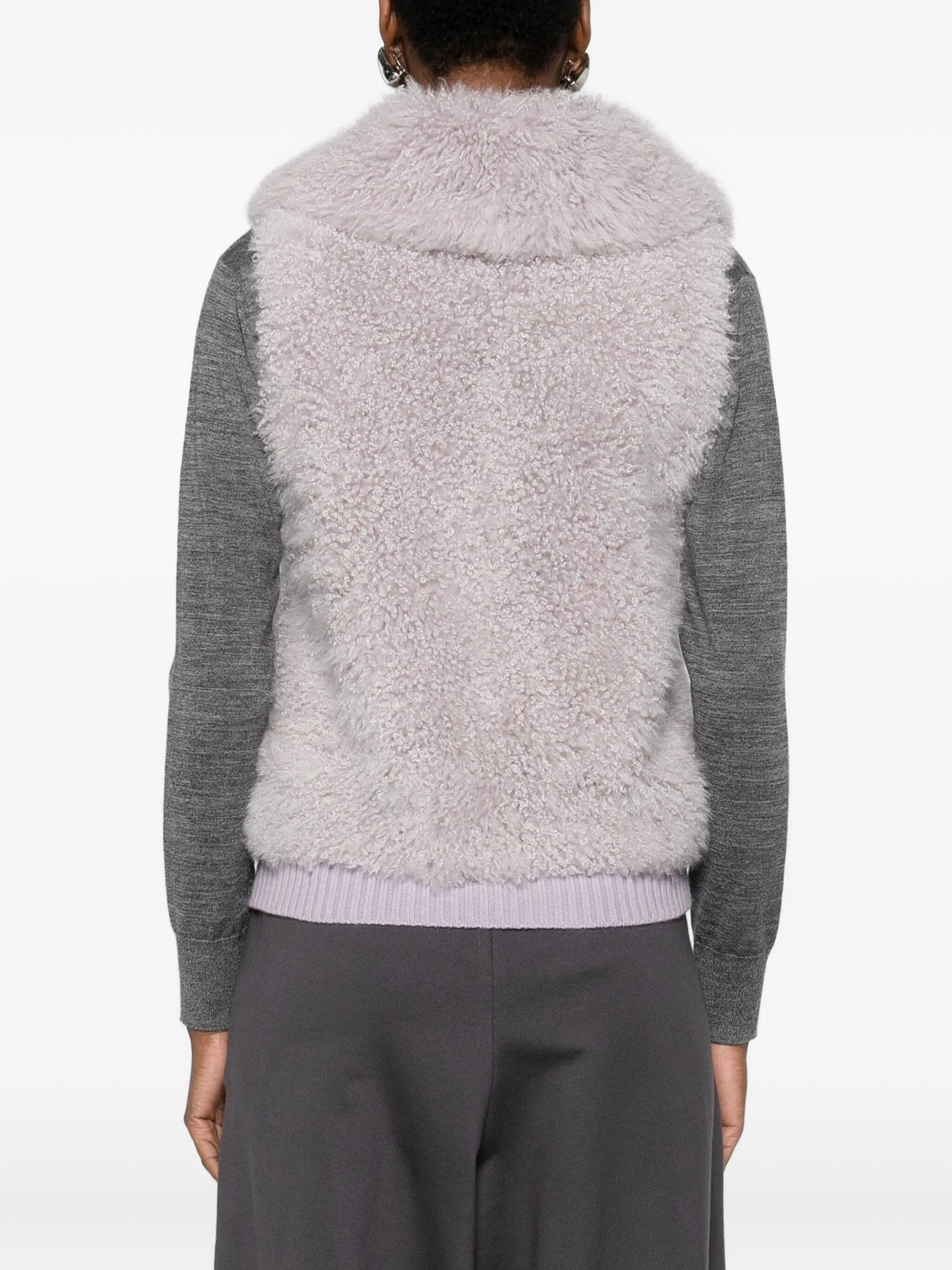 Yves Salomon Textured Gilet - 2