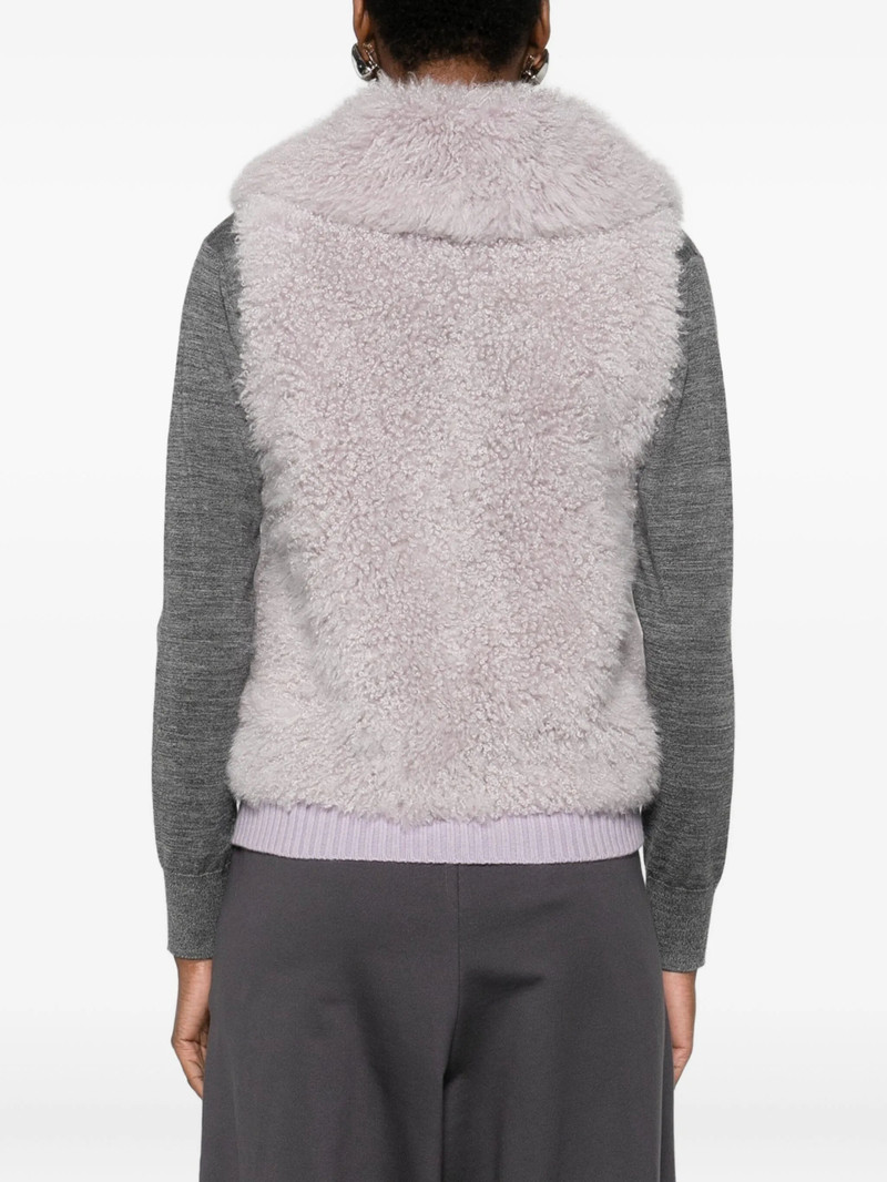 Yves Salomon Yves Salomon Textured Gilet outlook