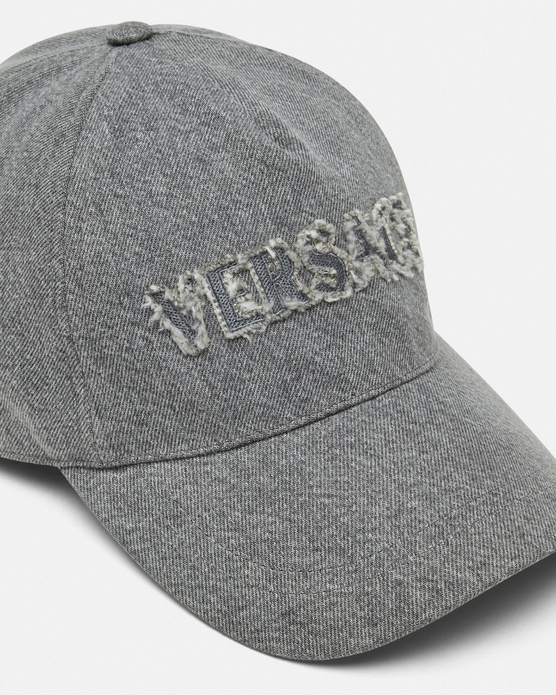 Logo Denim Baseball Cap 4