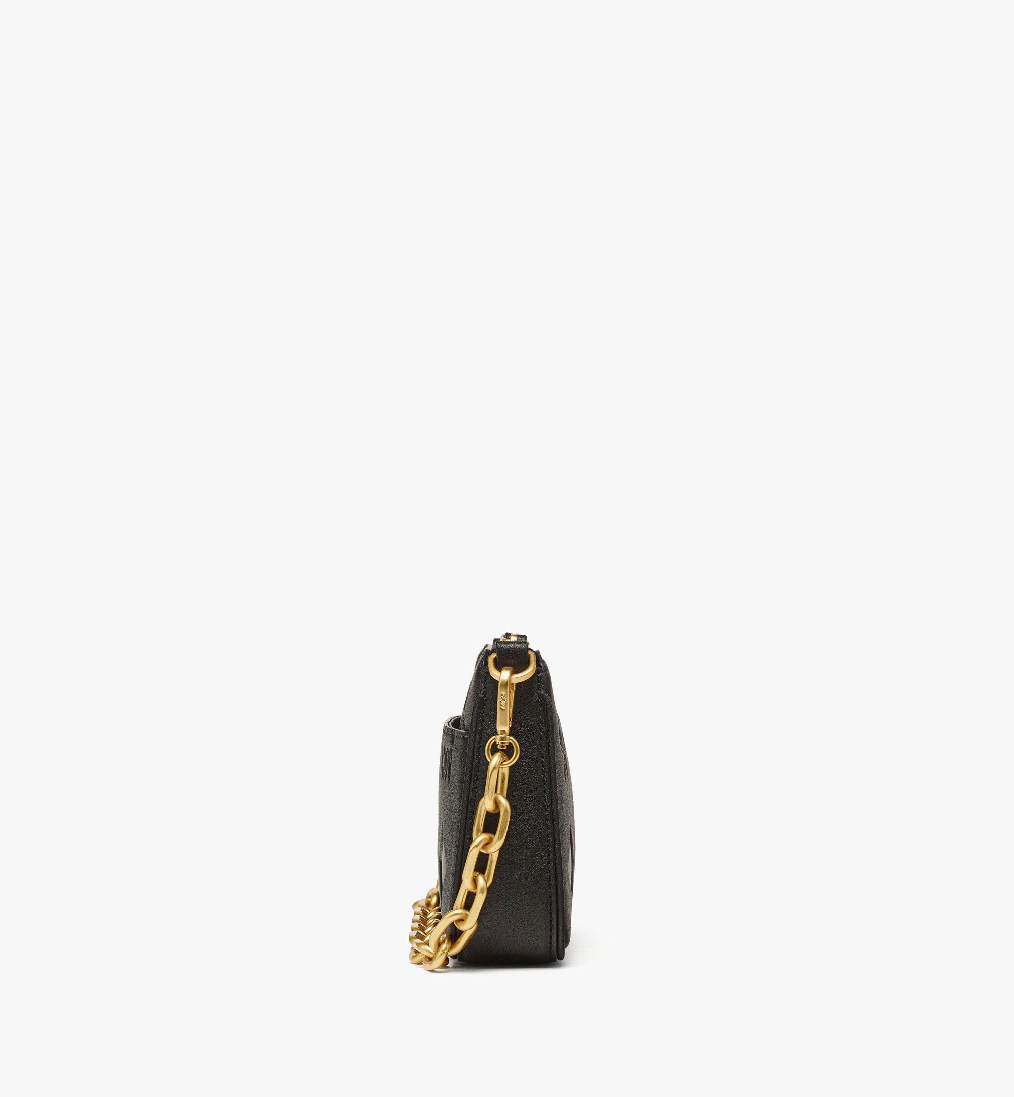 Aren Chain Crossbody in Maxi Monogram Leather - 2