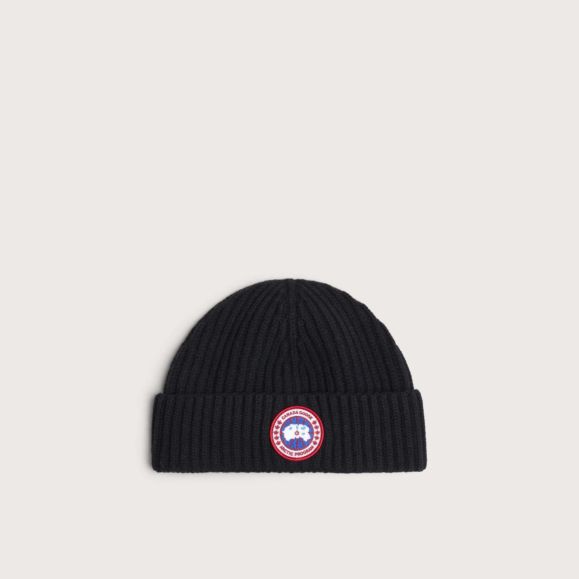 Canada Goose Cashmere Blend Rib Toque Beanie - 1