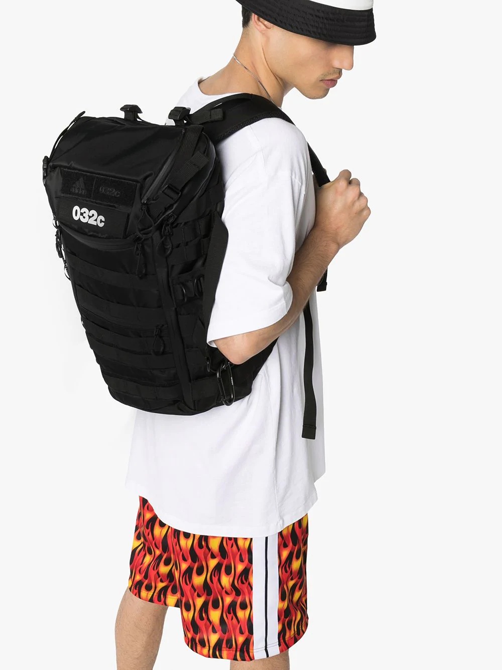 032c logo-print backpack - 2