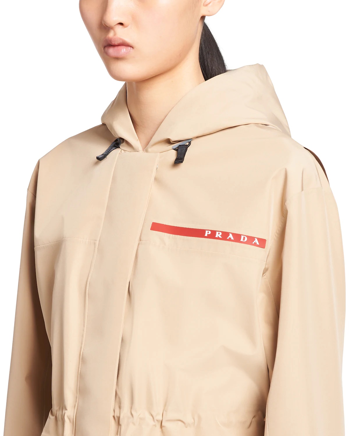 Technical fabric rain jacket - 5