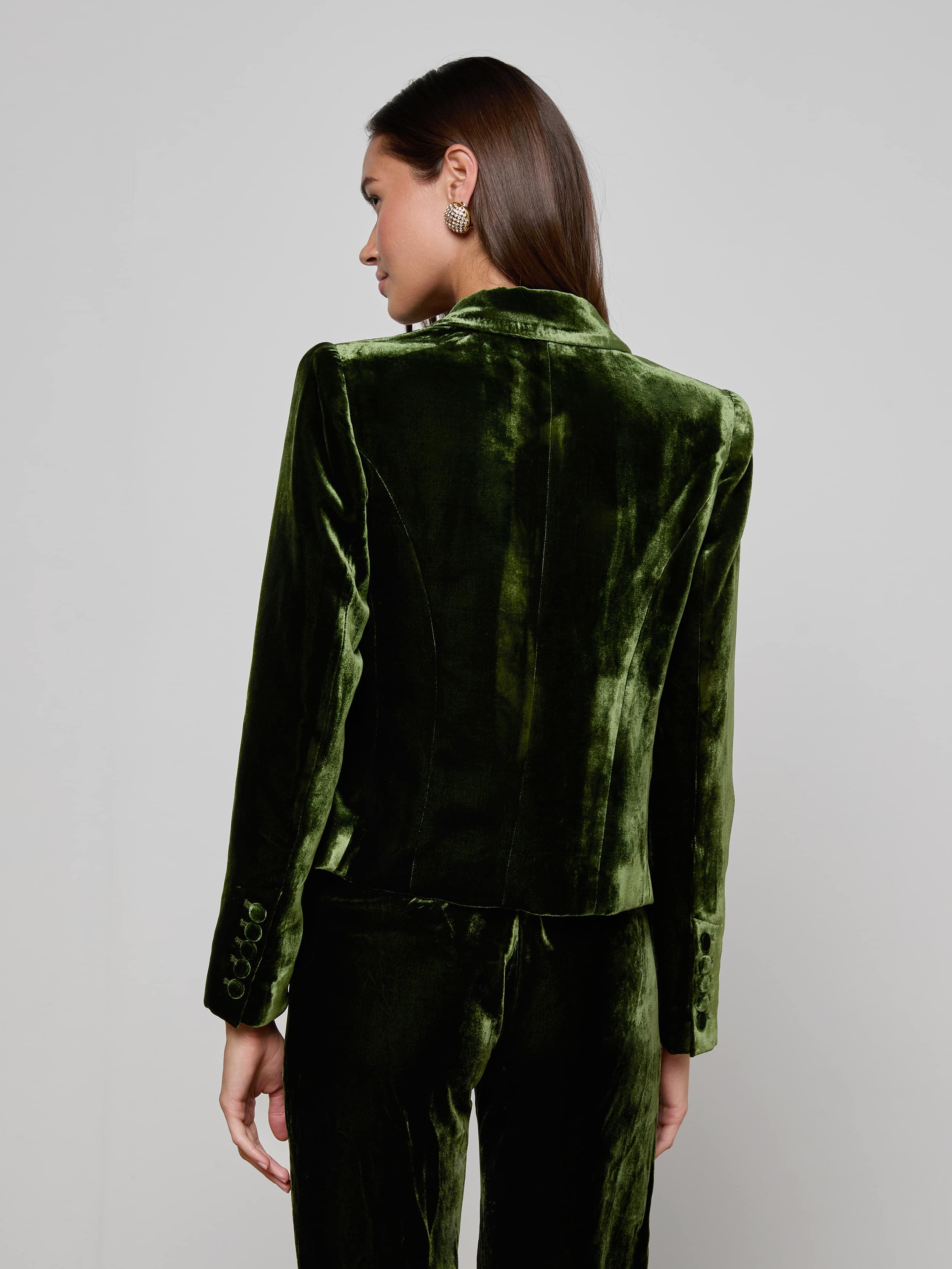 Brooke Velvet Blazer - 5