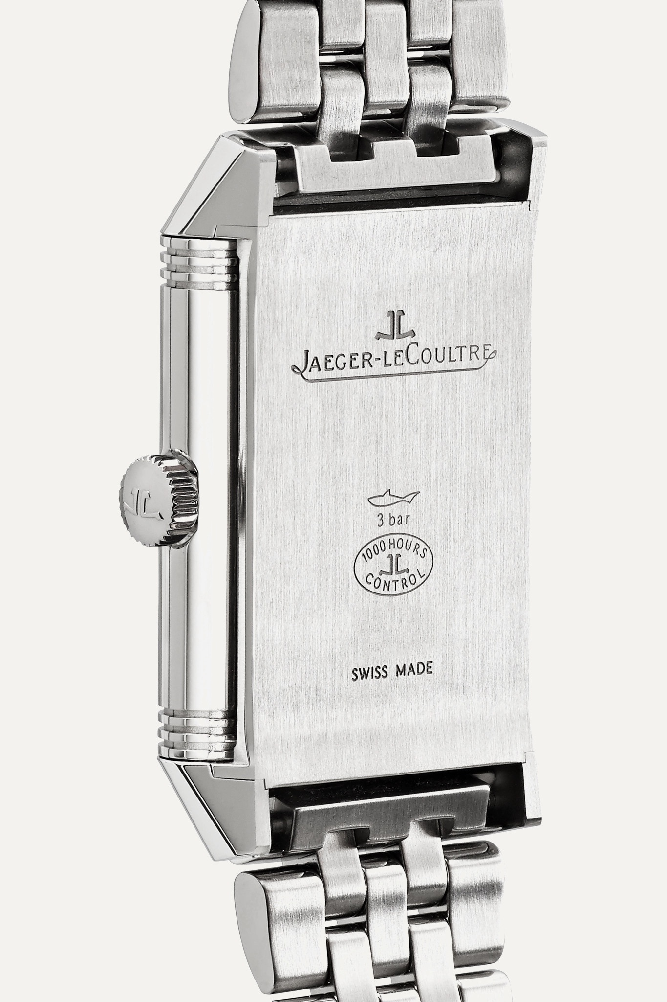 Reverso Classic Thin 40.1mm x 24.4mm medium stainless steel watch - 7