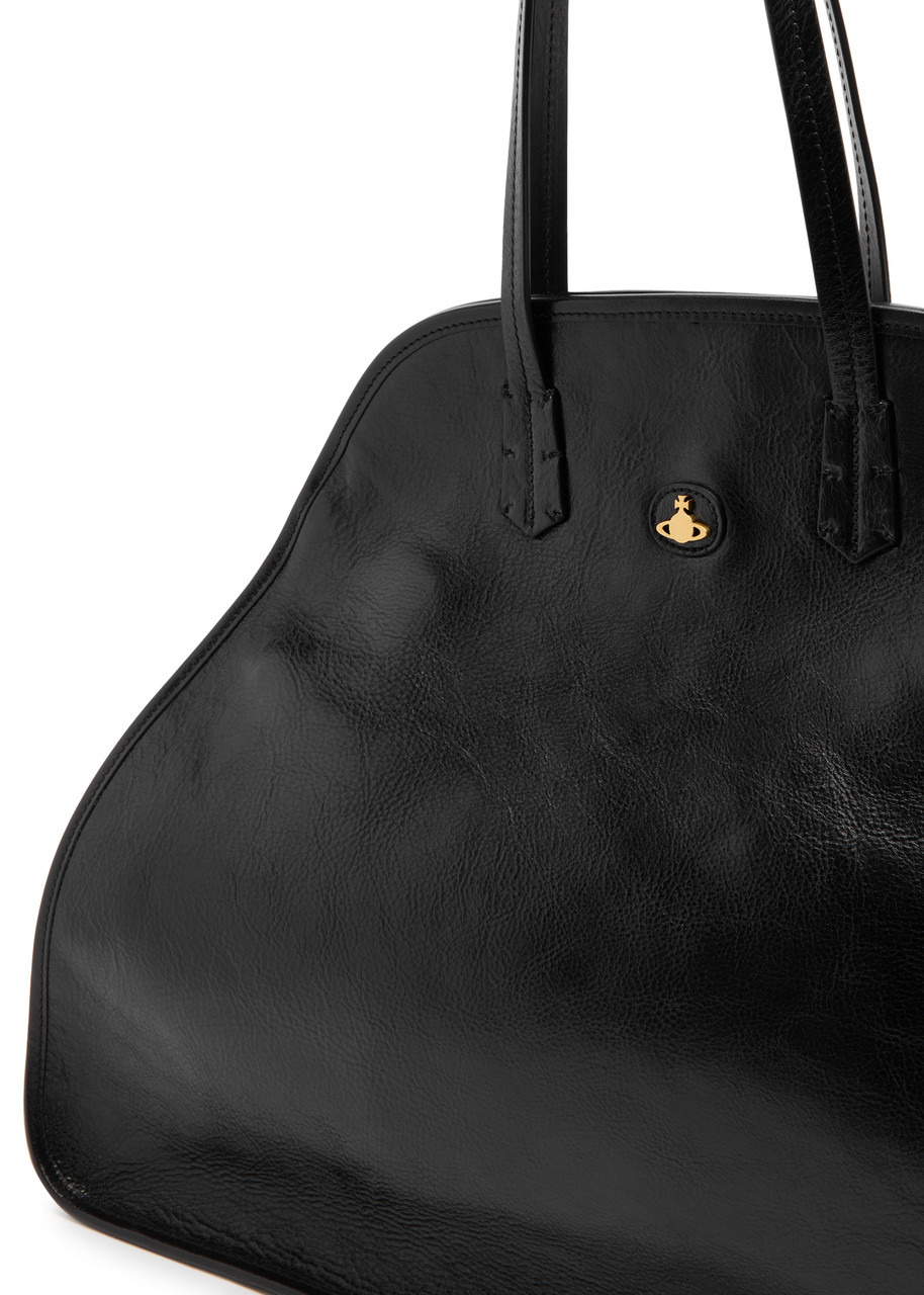 Vivienne Westwood Yasmina Large Grained Leather Tote - 3