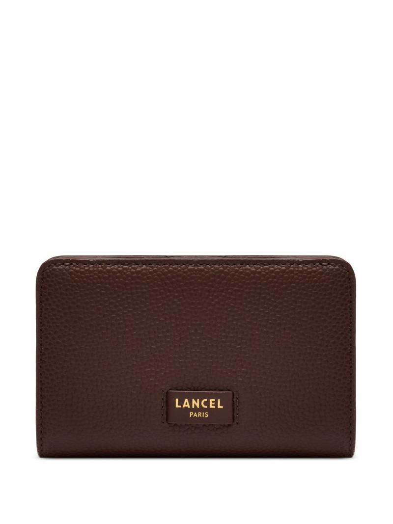 Ninon rectangular-zip leather wallet 1