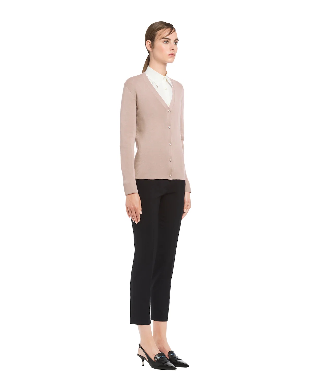 Cashmere and silk cardigan - 3