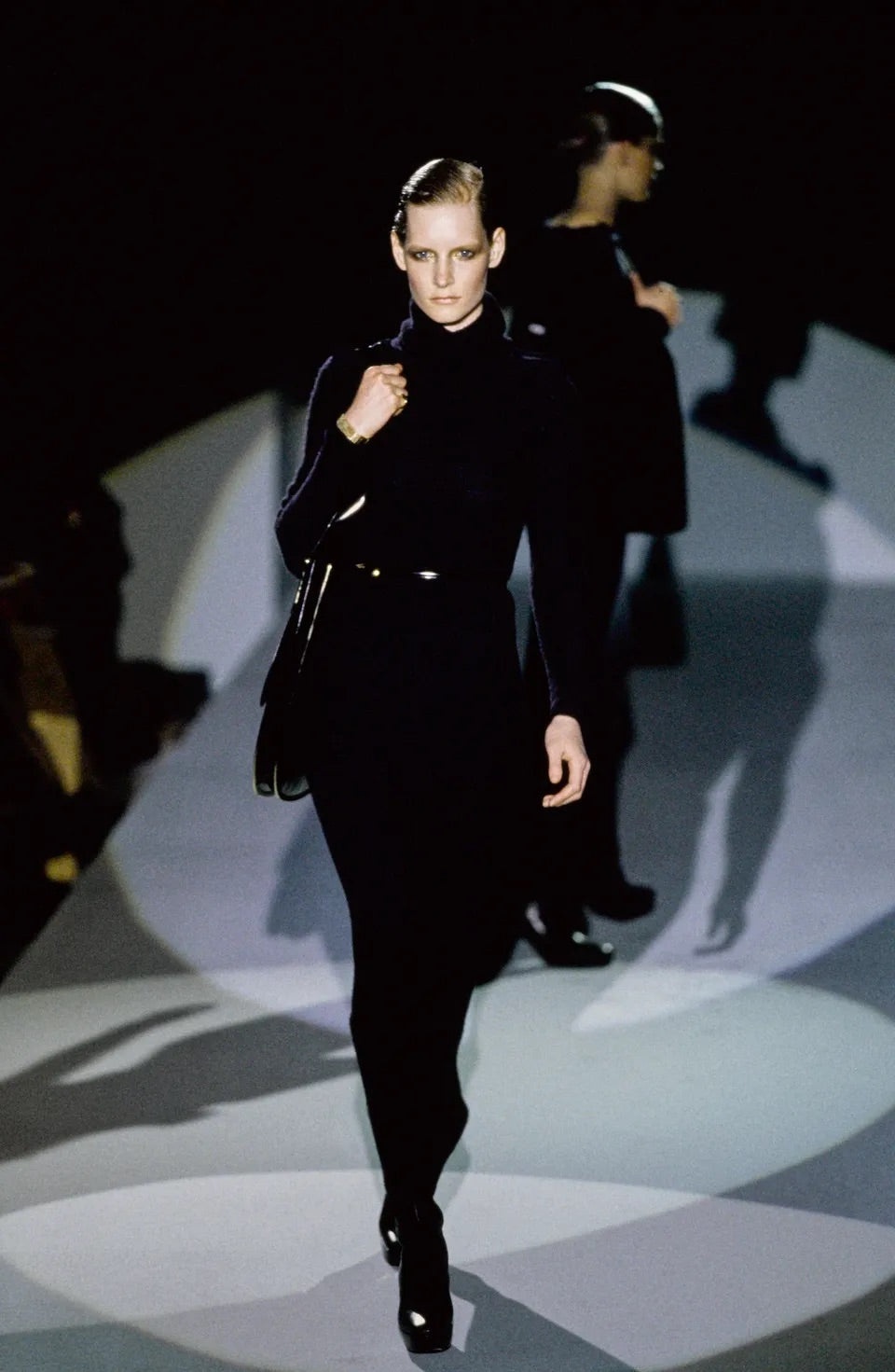 Gucci fall 1996 wool/nylon sweater dress S - 2