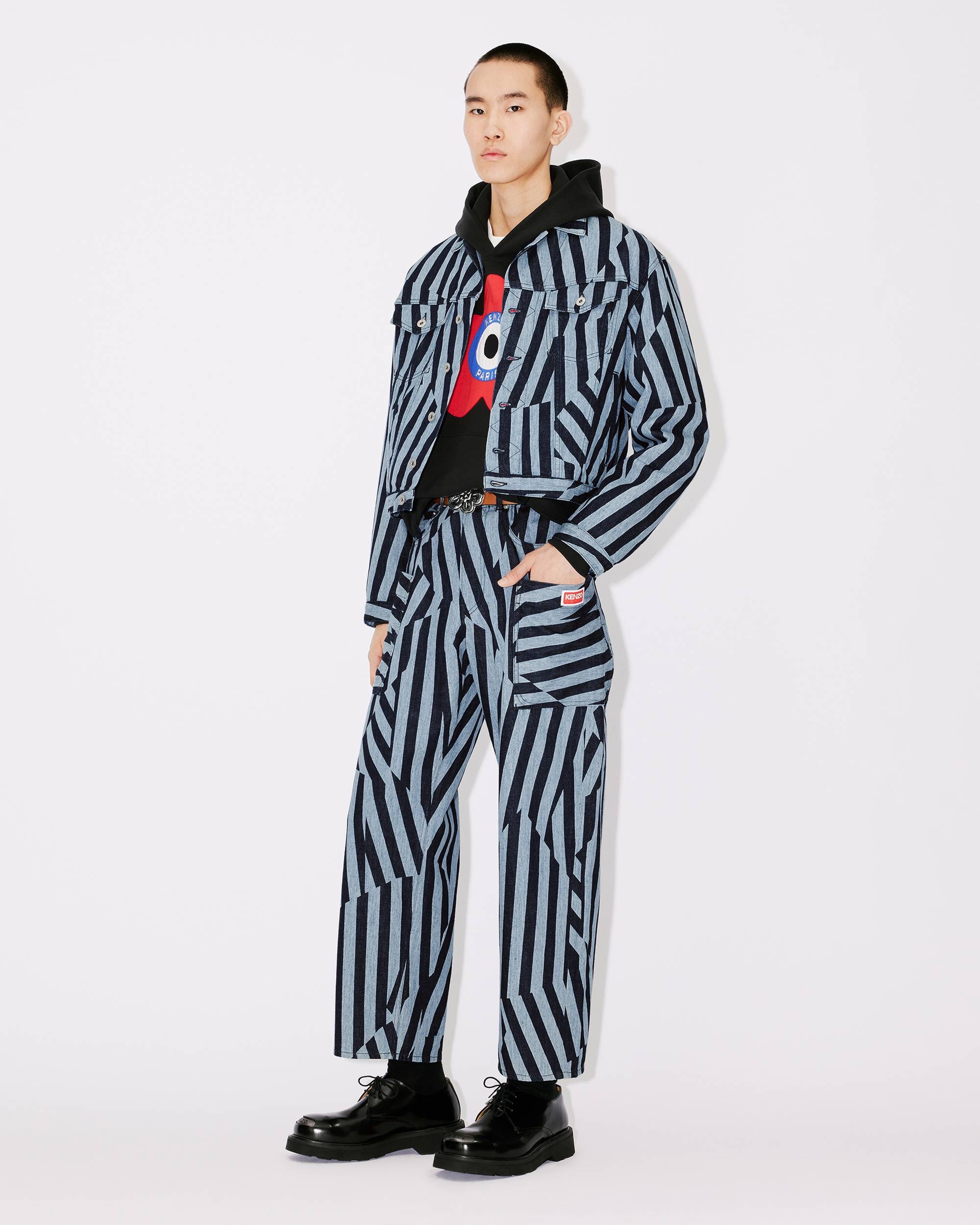 KENZO Dazzle Stripe trucker jacket - 5