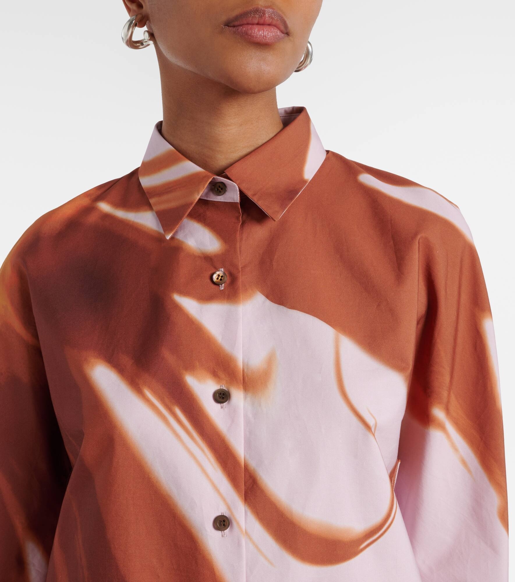 Printed cotton shirt - 4