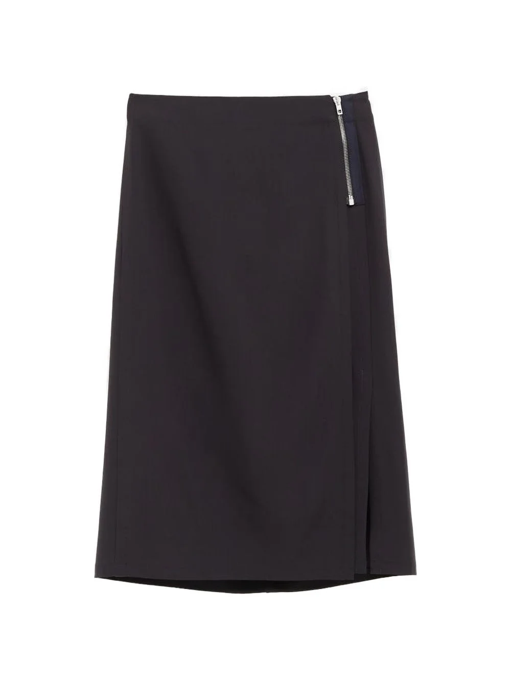 zip-detail skirt - 1