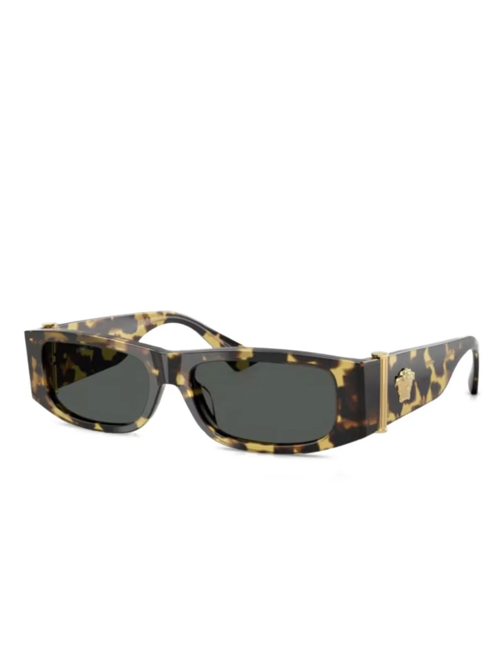 Medusa Head rectangle-frame sunglasses - 1