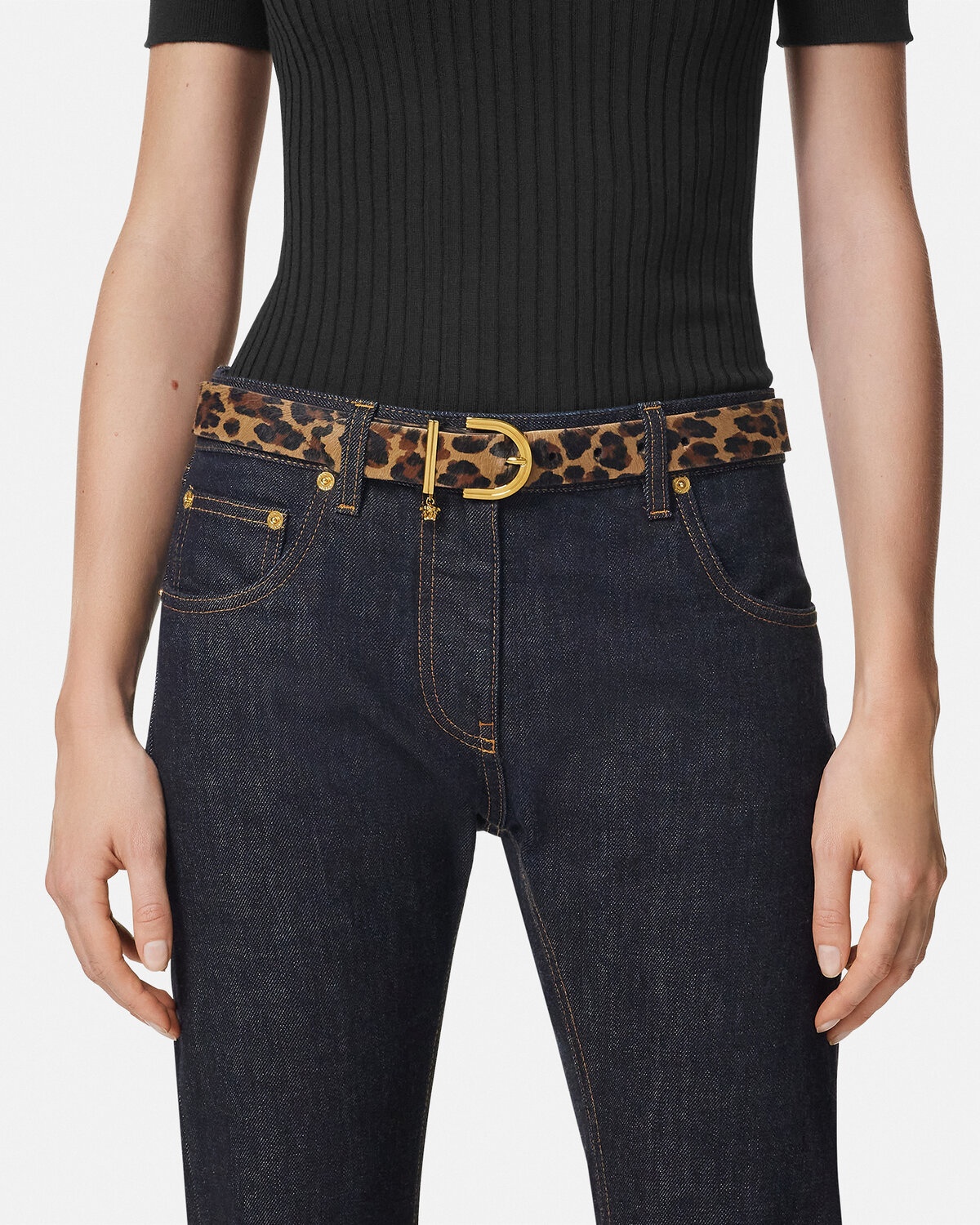 Leopard Medusa '95 Belt 1.2" - 3