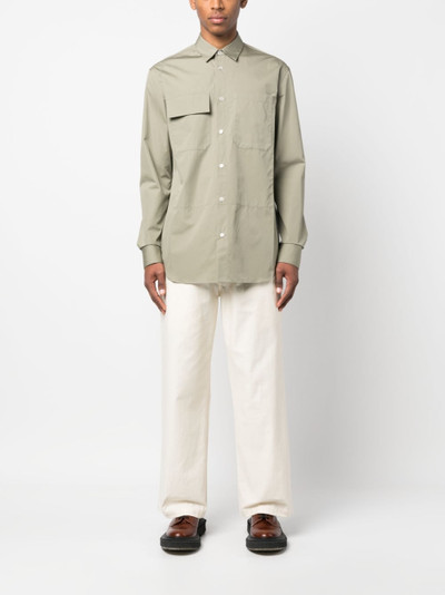 Jil Sander long-sleeve button-up shirt outlook
