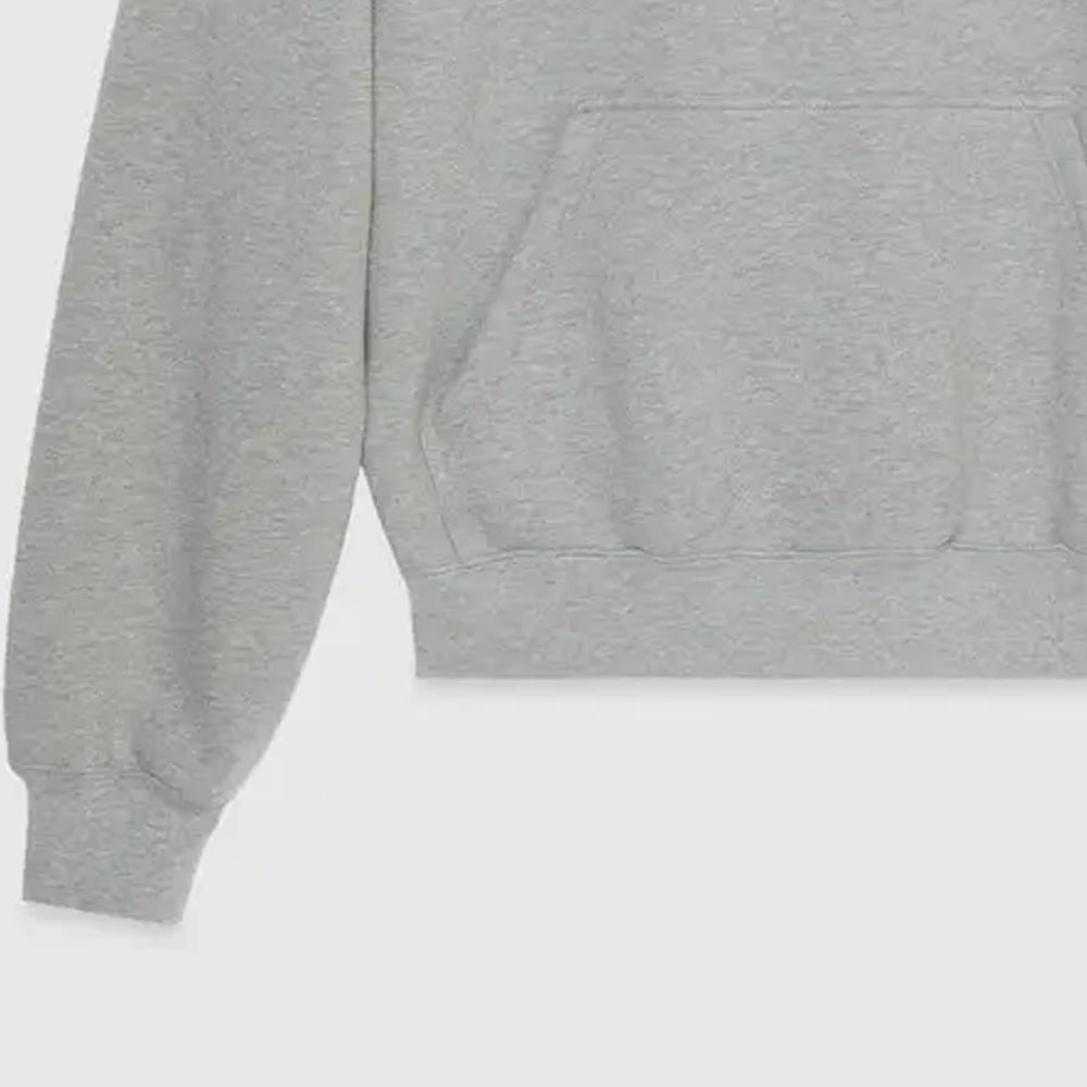 Gucci Cotton Hooded Sweatshirt With Print 'Grey' 768454-XJF3Y-1230 - 5
