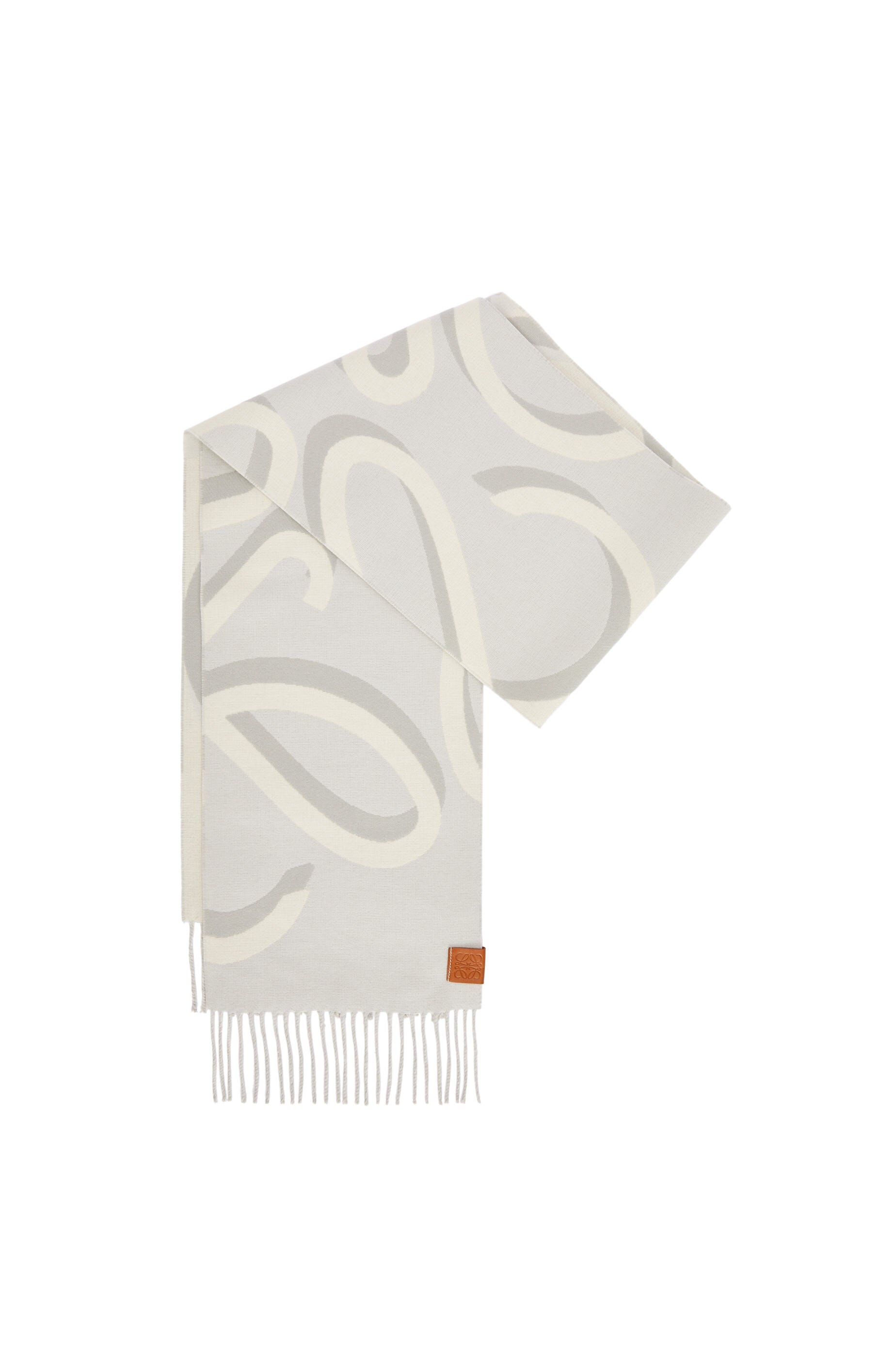Scarf in wool and cashmere - 4