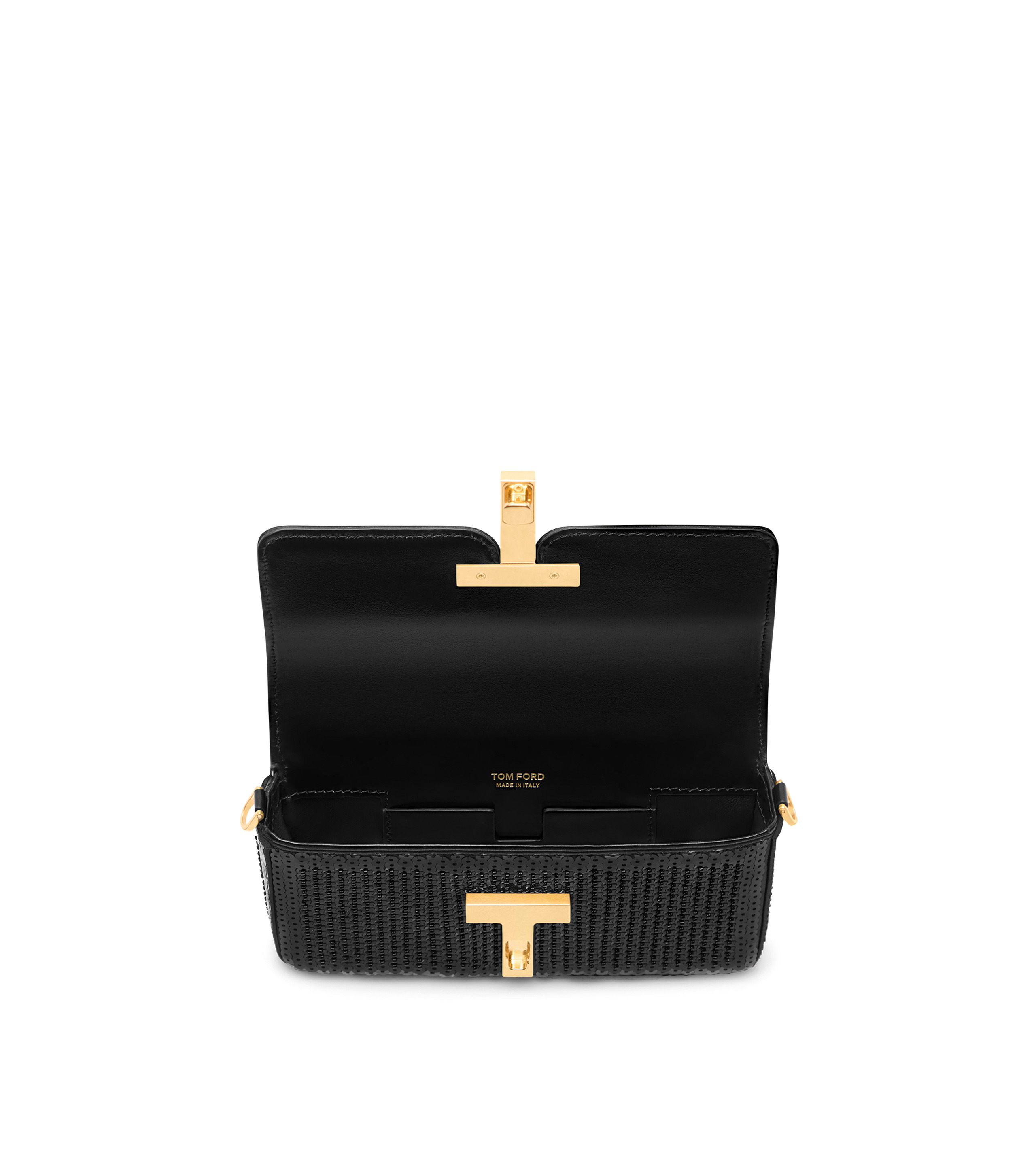 BEADED SEQUIN EMBROIDERY WALLIS MINI BAG - 4