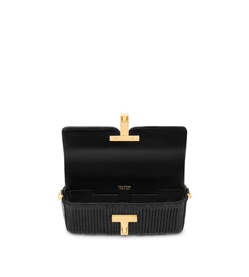 BEADED SEQUIN EMBROIDERY WALLIS MINI BAG 4