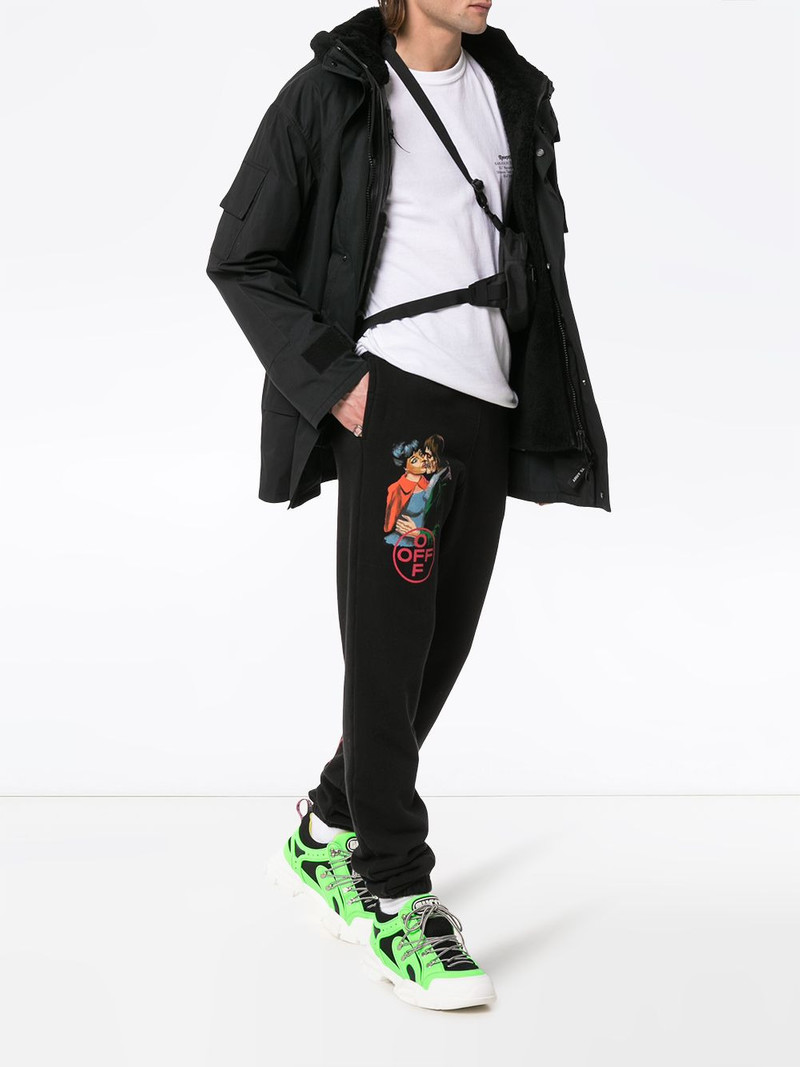 Off-White kiss cotton sweatpants outlook