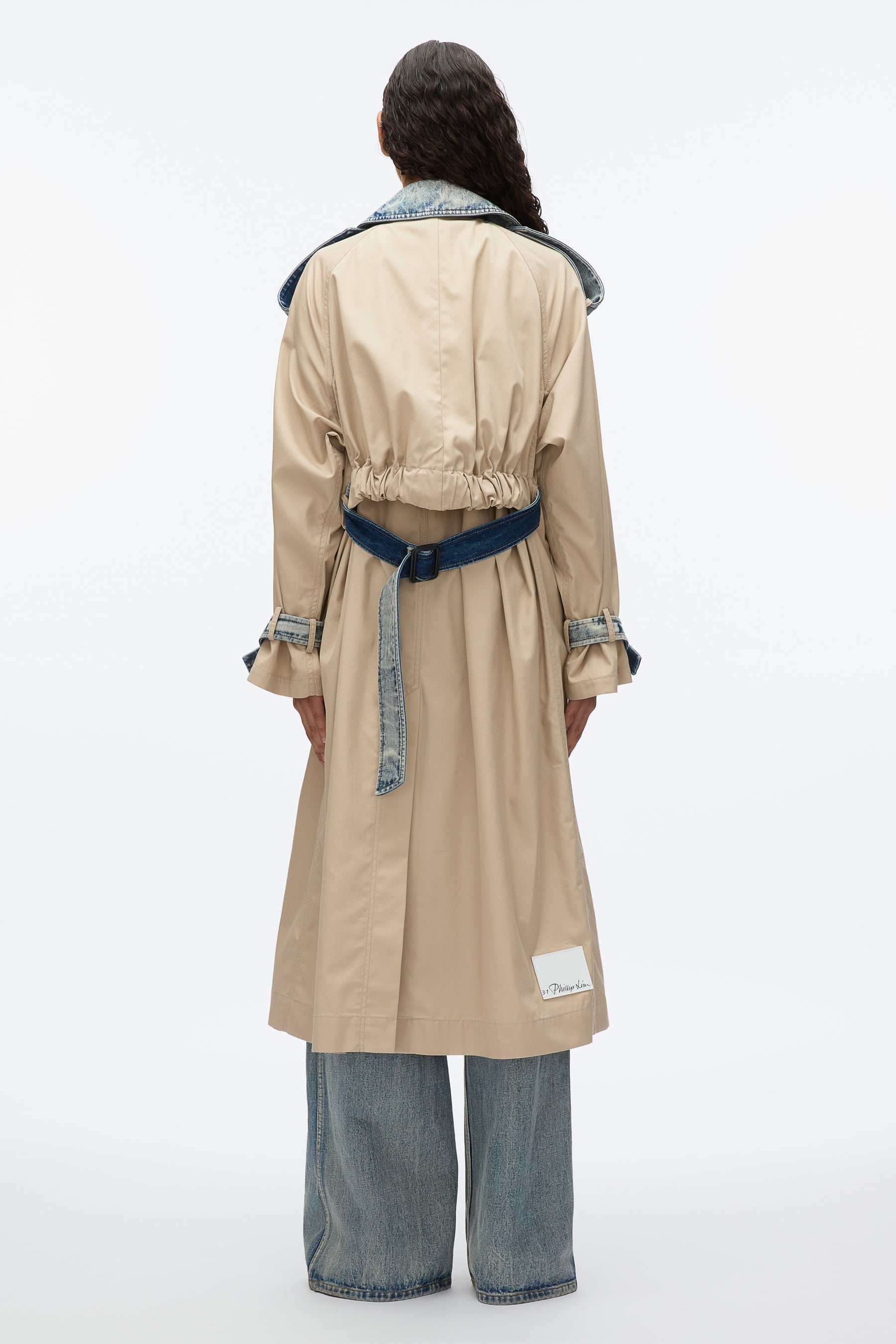Hybrid Denim Trench - 4
