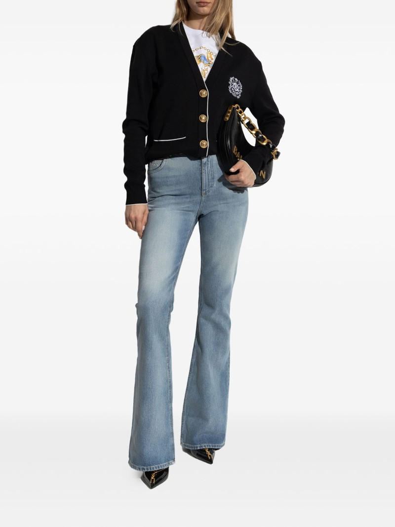 Balmain embroidered cardigan outlook