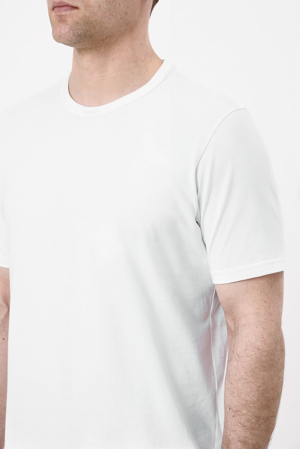 Bandeira T-Shirt in White Upcycled Cotton - 6