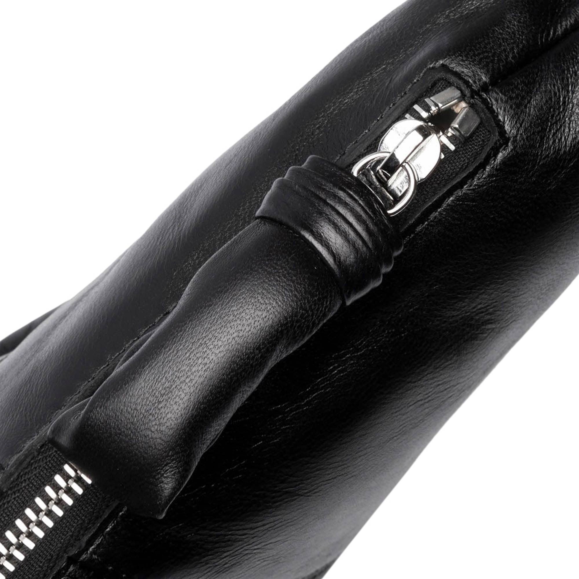 Lemaire Medium Croissant Bag 'Black' - 8